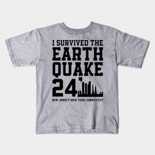 I Survived the Earthquake Kids T-Shirt